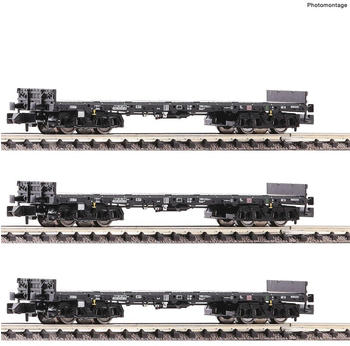 Fleischmann 3 Flachwagen Rmms, DB AG, Ep. VI (826710)
