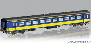 Piko Personenwagen ICR 2. Klasse NS IV (97631)