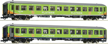 Roco 2-tlg. Set: Personenwagen, Flixtrain (74193)