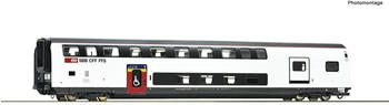 Roco Doppelstockwagen 1. Klasse mit Gepäckabteil, SBB (74714)