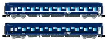 Arnold 2-tlg. Set T2 Schlafwagen, SNCF, Ep. IV-V (HN4405)