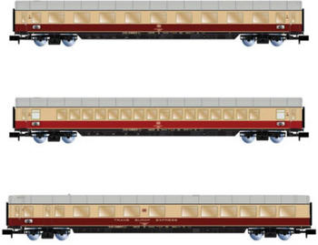 Arnold 3-tlg. Set Reisezugwagen „TEE Bavaria”, DB, Ep. IV (HN4364)