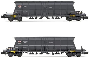 Arnold 2-tlg Set 4-achs. Selbstentladewagen Faoos, „S.G.W.", SNCF, Ep. IV (HN6548)
