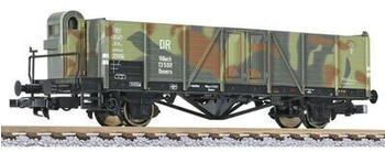 Liliput Offener Wagen Bauart Ommru mit Bremserhaus Tarnanstrich, DRG, Ep. II (L235281)
