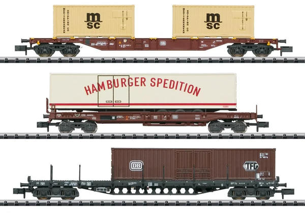 Trix Modellbahnen N Güterwagen-Set 