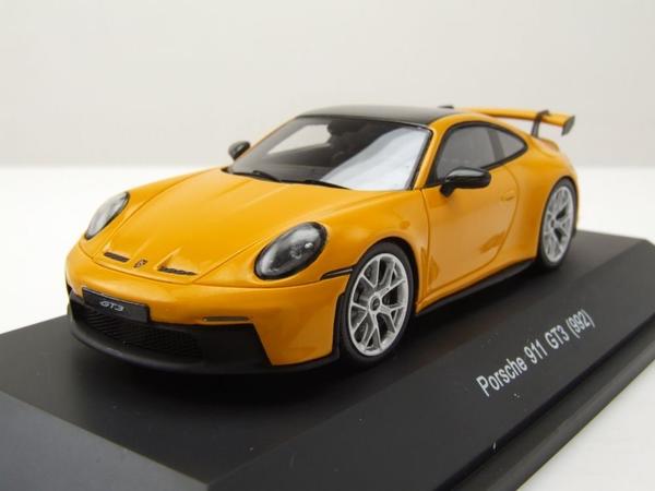 Schuco Porsche 992 GT3 gelb 1:43 (450919200)