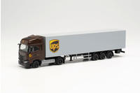 HERPA 315036, HERPA 315036 1:87 Iveco S-Way LNG Koffer-Sattelzug "UPS"