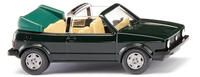 Wiking H0 Volkswagen Golf I Cabrio, dunkelgrün (0046 05)