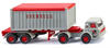 Wiking 052501, Wiking 052501 H0 LKW Modell Harvester Containersattelzug 20' ...