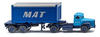 Wiking 052604, Wiking 052604 H0 LKW Modell Scania Containersattelzug 20' M.A.T