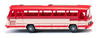 Wiking - Reisebus MB O 302, verkehrsrot, Spielwaren