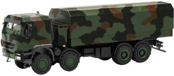 Herpa Iveco Trakker 8x8 geschützt Pritschen-LKW, Flecktarndesign (746922)