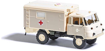 Busch Robur LO 2002 A Koffer Sankra beige 1:87 (50249)