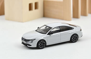 Norev Peugeot 508 GT 2023 Hybrid Okenite Weiss 1:43 (475832)