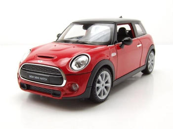 WELLY BMW Mini Cooper Hatch 2015 rot/schwarz