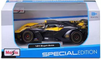Maisto Bugatti Bolide, gelb 1:24 (532911Y)