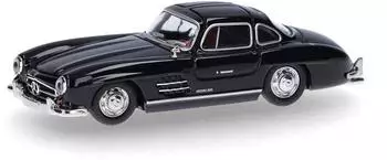 Herpa Mercedes-Benz 300 SL Flügeltürer, schwarz (421089)