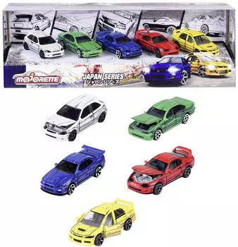 Majorette Japan Series Giftpack (5 pcs)