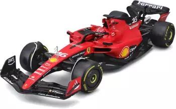 BBurago 18-16812L - Modellauto - F1 Ferrari SF-23 2023 Leclerc (Ma&szlig;stab 1:18)