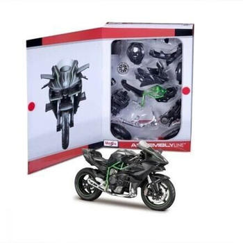 Maisto Kawasaki Ninja H2r Black Kunststoff Kit 1:12 Modell 39198