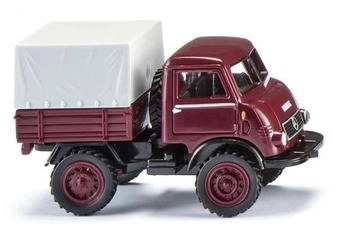 Wiking Unimog U 402 weinrot 1:87