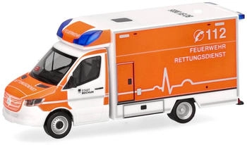 Herpa Mercedes-Benz Sprinter 18 Rettungswagen "Feuerwehr Bochum" (97116) Herpa Mercedes-Benz Sprinter 18 Rettungswagen "Feuerwehr Bochum" (97116)