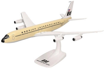 Herpa Braniff International Boeing 707-320 Solid beige (614023)