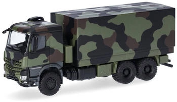 Herpa Mercedes-Benz Arocs 6x6 PritschePlane, dekoriert (746991-002)