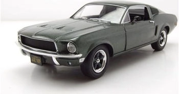 Greenlight 84038 1968 Mustang GT Fast Back Highland Green Druckgussmodell 1:24