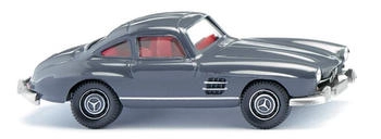 Wiking H0 Mercedes Benz 300 SL Coupé, eisengrau (0230 02)