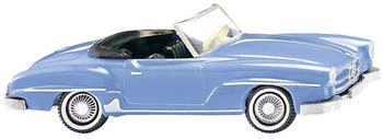 Wiking H0 Mercedes Benz 190 SL Cabrio, hellblau (0250 02)
