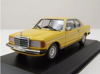 Minichamps 1:43 Mercedes-Benz (W123) 230Ce 1976 yellowith Beige