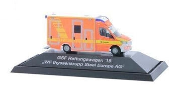 Rietze GSF RTW ´18 Werkfeuerwehr thyssenkrupp Steel Europe AG (76180)