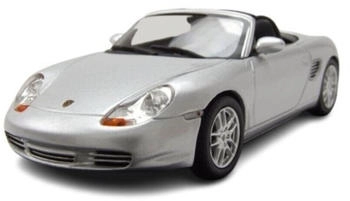 Minichamps 1:43 Porsche Boxster S 2002 silver metallic