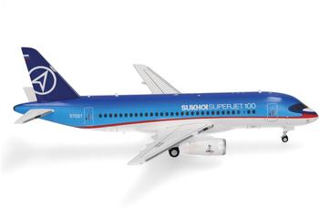 Herpa Sukhoi Civil Aircraft Superjet 100 - 97001 (572880)