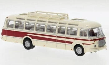 Brekina Skoda 706 RTO Lux hellbeige, dunkelrot (58235)