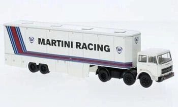 Brekina Fiat 691 T Renntransport-SZ Lancia Martini, 1977 (58577)