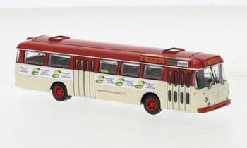 Brekina Büssing Senator 12 D Hanau - Nette Leute, 1962 (59385)
