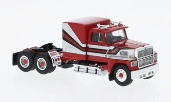 Brekina Ford LTL 9000 rot silber, 1978 (85875)