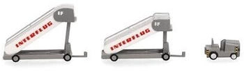 Herpa Interflug historische Fluggasttreppen (2x) 1:200 (573153)