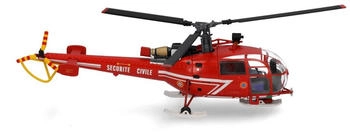 Herpa Sécurité Civile Sud Aviation SA 316 Alouette III 1:72 (580847)