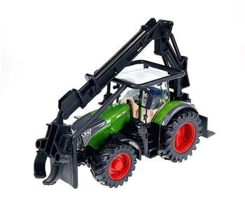 BBurago Traktor Fendt 1050 Vario mit Holzlader 10cm