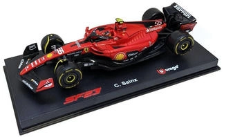 BBurago F1 Ferrari SF-23 #55 Sainz Formel 1 Auto (18-36835S)
