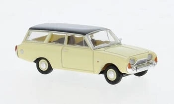 Brekina 1:87 Ford Taunus P3 Turnier beige, dunkelgrau, 1964 (19477)