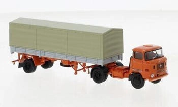 Brekina IFA W 50 PP-SZ dunkelorange schwarz, 1965 (71202)