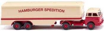 Wiking Koffersattelzug MAN Pausbacke (51329)