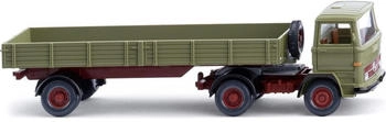 Wiking Pritschensattelzug MB schilfgrün (51003)