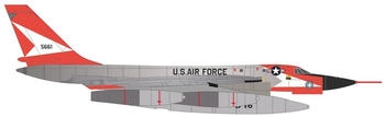 Herpa Convair XB-58 Hustler "Mach-in-Boid" B-58 Test Force 55-0661 1:200 (573160)