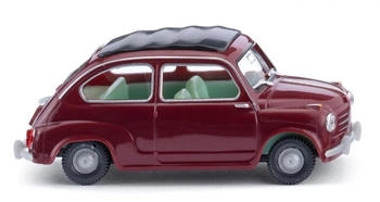 Wiking Fiat 600 weinrot H0 (009908)