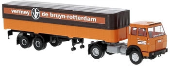 Brekina Henschel F 161 Sattelzug Vermey de Bruyn Plane braun 1:87 (82259)